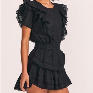 Love Shack Fancy- Natasha Mini Dress. Large.
